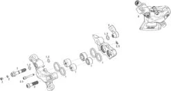 SRAM Pièces Détachées Pour Étrier De Frein Guide R/RS (A1) (2015-2016)