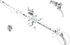 SRAM Pièces Détachées Pour Levier De Frein Guide RSC (A1) (2015-2016)