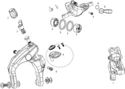 SRAM Pièces Détachées Red22B1/Force22,1,CX1/Rival22,1/700B1 HRD/Apex1/HRR