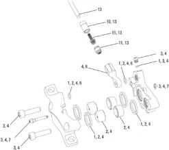 AVID Pièces Détachées Pour Étrier De Frein Code / Code R (2011-2017)