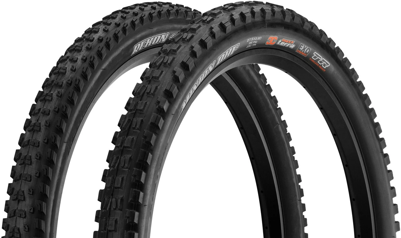 MAXXIS Set De 2 Pneus Souples Minion DHF+ 3C MaxxTerra/Rekon+ 27,5+