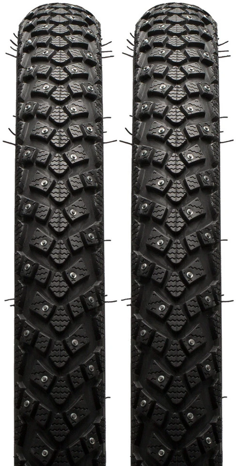 Schwalbe Set De 2 Pneus Rigides Cloutés Marathon Winter Plus 24" – Image 5