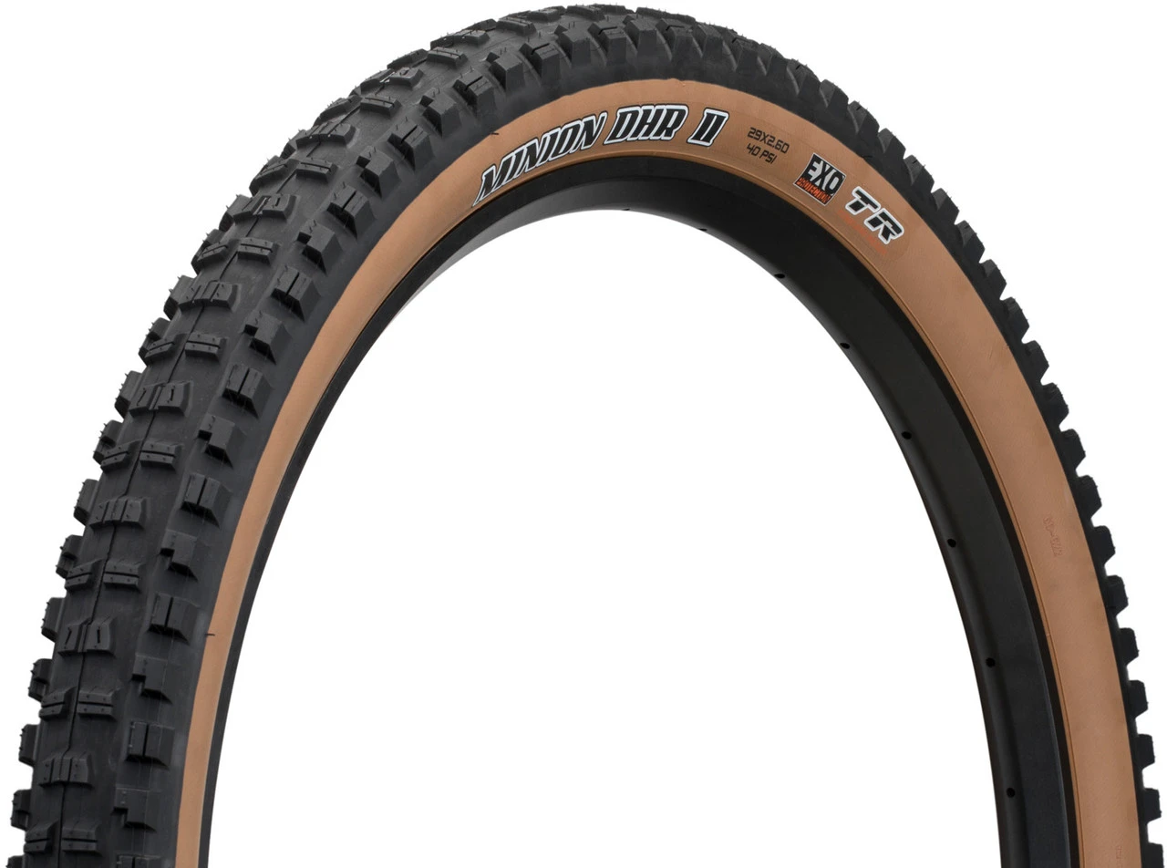MAXXIS Pneu Souple Minion DHR II Dual EXO WT TR Skinwall 29+