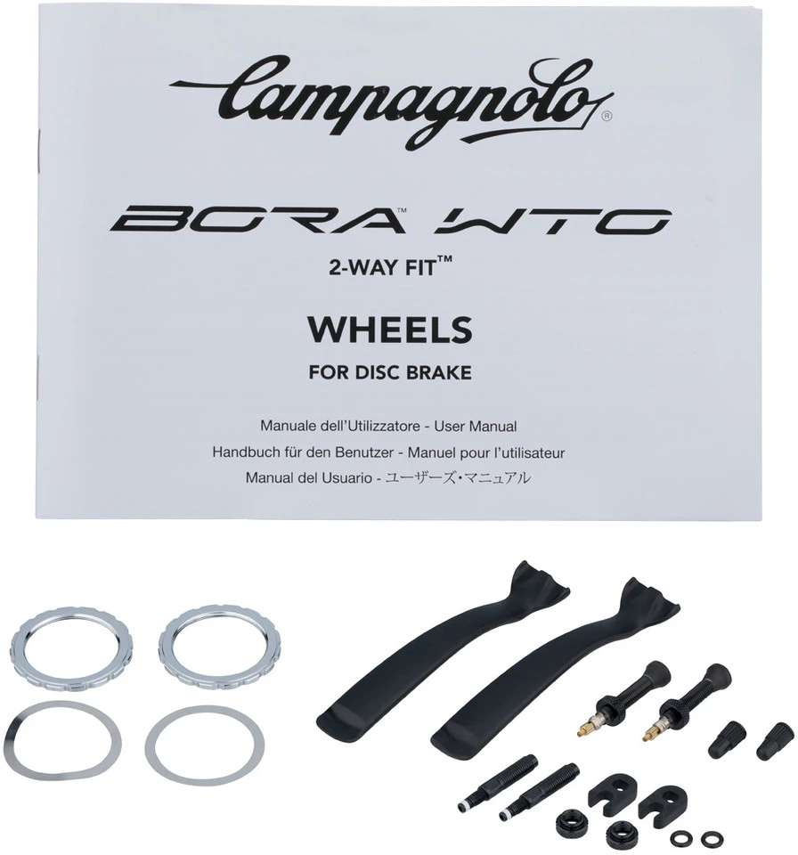 Campagnolo® Set De Roues En Carbone Bora WTO 45 Disc Center Lock 28" – Image 7