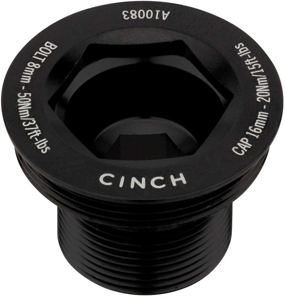 Race Face Vis Pour Pédalier Cinch, Droite, Avec Capuchon D'extraction