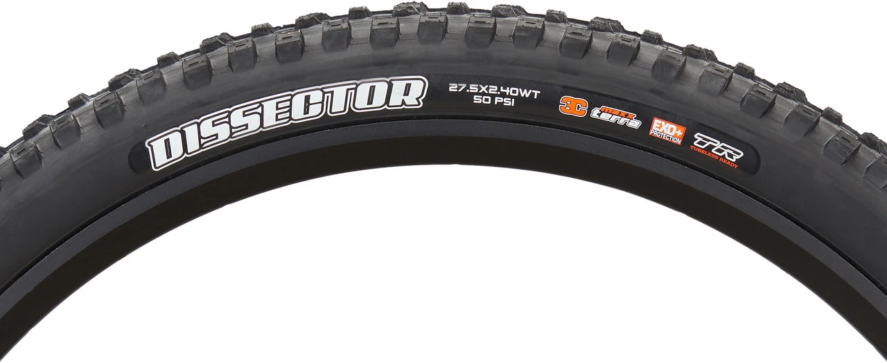 MAXXIS Pneu Souple Dissector 3C MaxxTerra EXO+ WT TR 27,5" – Image 3