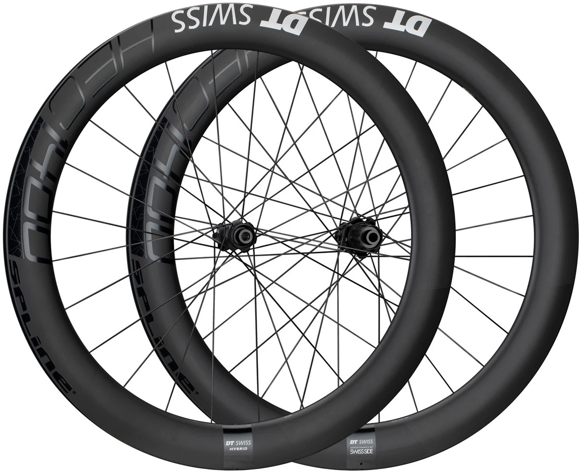 Dt-swiss Set De Roues En Carbone HEC 1400 SPLINE 62 Disc Center Lock Hybrid 28"