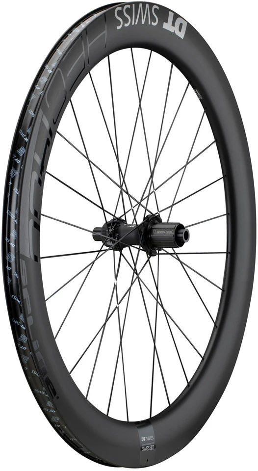 Dt-swiss Set De Roues En Carbone HEC 1400 SPLINE 62 Disc Center Lock Hybrid 28" – Image 4